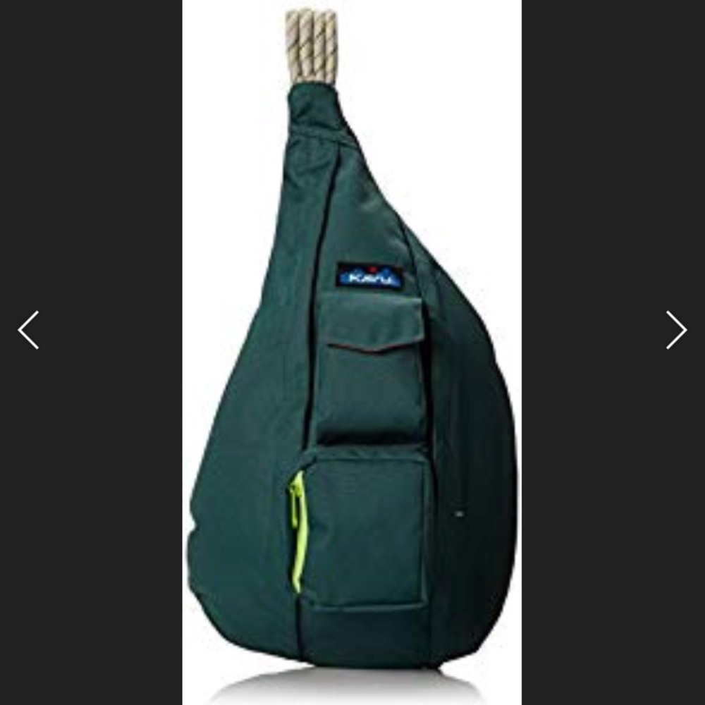 Green Kavu Rope Bag